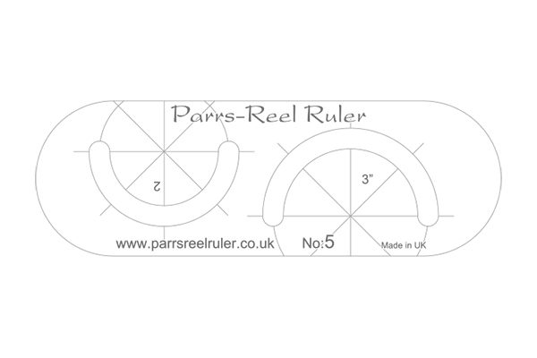 Parrs & Reel Ruler – Ruler 5 – Alfies Feet